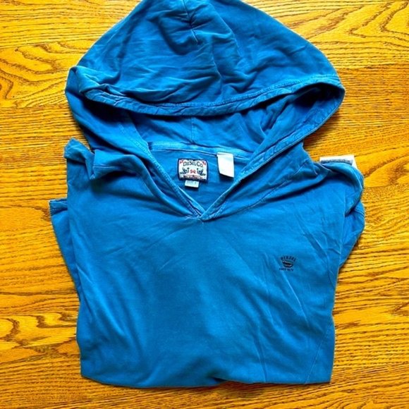 Diesel Sweater Hoodie - Blue - Size: L - Picture 2 of 6